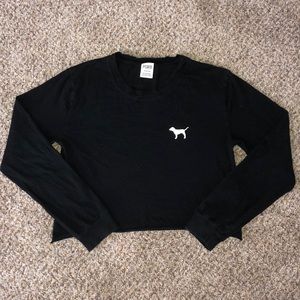 Women’s PINK Longsleeve Crop Top